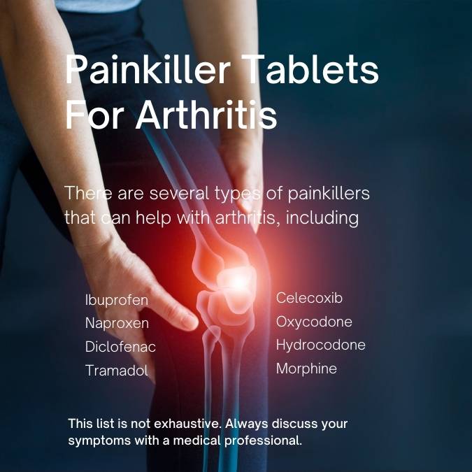 painkillers for arthritis