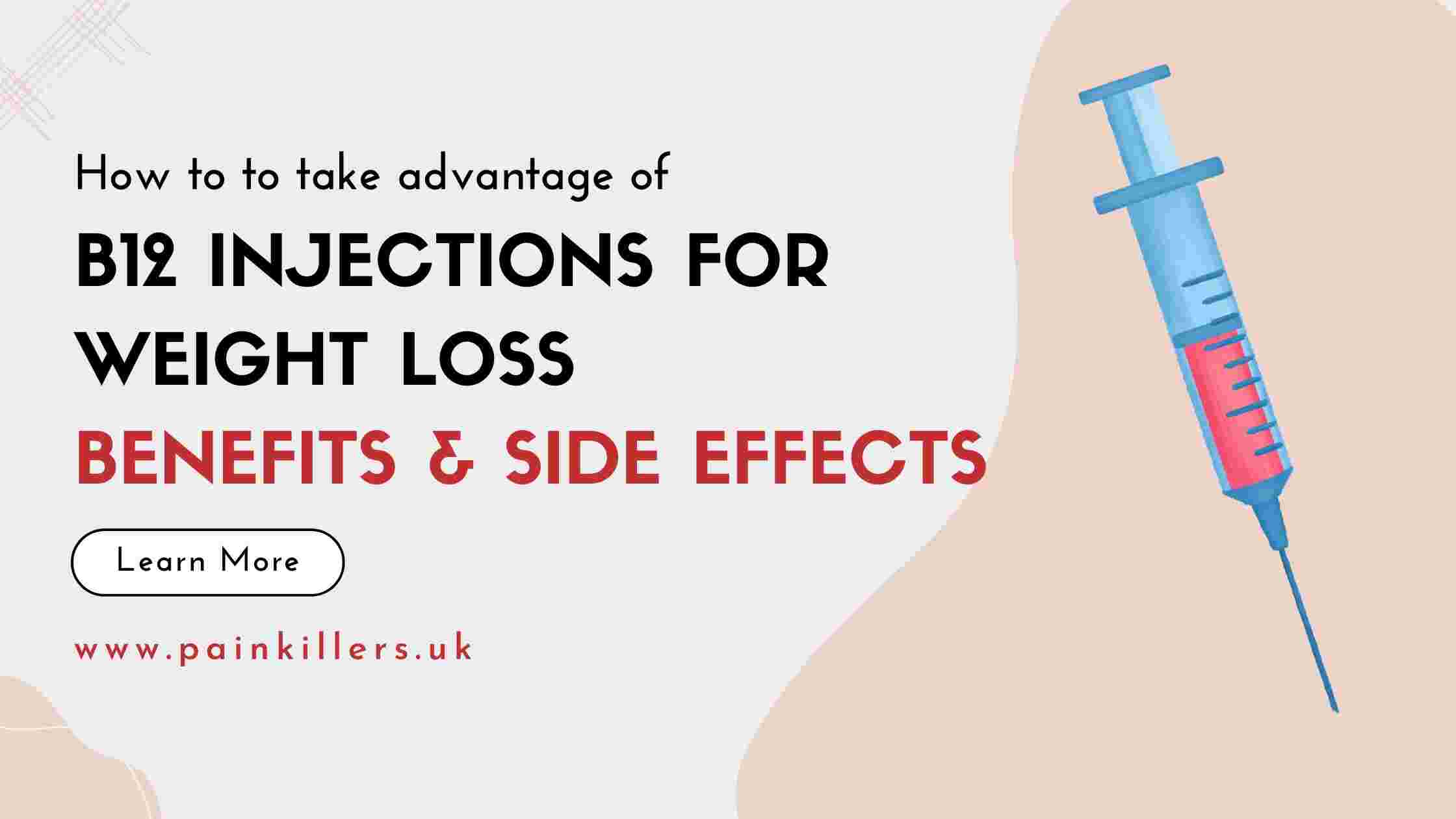 B12 Injections for Weight Loss in the UK - Analgesia